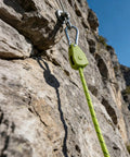 Reflective Green Rope Ratchet Tie Downs Four Pack With Metal Hooks And Pulley Tightener for outdoor rock setup
