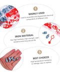 Zerk Fitting 100Pcs Assortment Kit With Straight And Grease Nipples, showing zinc-plated iron fittings and components in use.