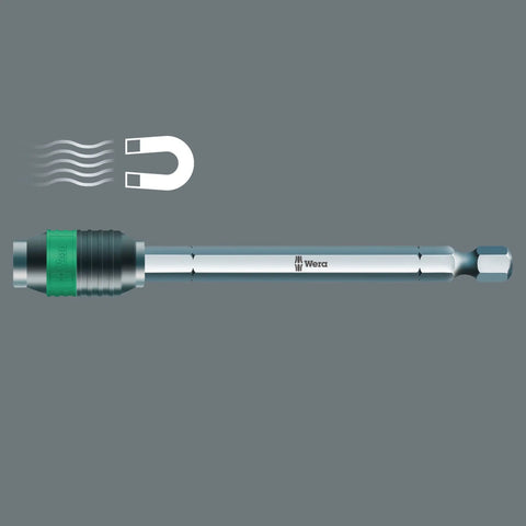 K Kraftform 817 R SB Hex Bit Holder Screwdriver With Rapidator Quick Release Chuck Bayonet Blade 133mm Pro Grade One Quarter Inch Handle