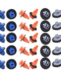 Body Molding Clips Kit With Sealers 30 Pack For 2003-2011 Toyota 4Runner And FJ Cruiser Door Trim And Body Molding Repair DIY Friendly Includes Assorted Plastic Clips And Sealer Set Directly Replaces 75397-35010 And 75495-35010, assorted plastic clips