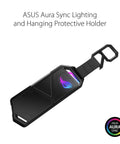 Strix Arion Aluminum M.2 NVMe External Enclosure For USB 3.2 Gen 2 Type-C 10Gbps Dope Portable Case with Aura Sync Lighting