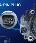 Oem Water Pump For 2010 Through 2019 Toyota Prius C And Lexus Ct200h 1.8L Hybrid Cooling System 4-pin plug detail