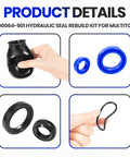 Hydraulic Seal Rebuild Kit For TM M And J Series Pallet Jacks, All-In-One Pump And Ram Reseal Kit, Replacement Parts MU200064-901