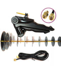 16dBi 2.4GHz WiFi Directional Yagi Antenna with mounting clamp, cable, RPSMA and SMA connectors, ideal for drones and routers