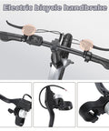 Electric Scooter Left Hand Brake Lever With Bell Hall Effect Waterproof Aluminum Alloy Handle Controller Replacement Brake Lever