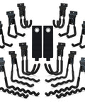 Slatwall Hook Set 14 Pack Heavy Duty With 5 Sizes And Extra Welding Spots, Universal Fit For Proslat StoreWALL HandiWall Panels