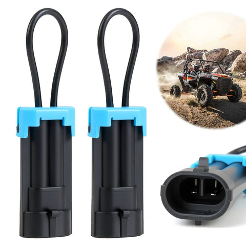 2 Pack Seat Belt Bypass Harness Plugs For Cars Trucks UTVs Lawn Mowers Golf Carts Durable Bypass Plug With Easy Simulator Installation