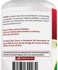 Back view of Lithium Orotate 5 Mg Tablets, 180 Count Bottle, Non GMO Gluten Free, USA Made, GMP Certified, Clean Formula Free From Gluten Soy Dairy Yeast Wheat Egg Fish Corn Artificial Ingredients