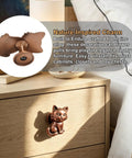 Hella Adorable 3D Sitting Cat Cabinet Knobs Four Pack Vintage Metal Drawer Pulls For Kitchen Cabinetry Upgrades with embossed design on drawer.
