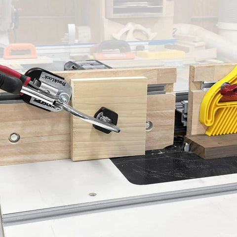 Track Lock Bench Clamp Base For T Tracks With Bolts Included Boss Grade Heavy Duty Non Marring Base Spreads Clamp Pressure