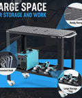 Built Tough 36x18 Inches Welding Table With Nitriding Top, 1200 Lbs Load Capacity, Portable Welding Cart With Braked Casters