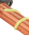 Close-up of a copper coil from Electromagnetic Induction Coil Kit For Physics Class Primary And Secondary Coils Demonstration Tool