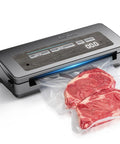 Vacuum Sealer Machine All In One With Wide Seal For Food Storage 90kPa 120W Power Built In Cutter Dry Or Moist Modes Canister Compatible