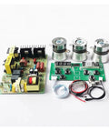40KHz Ultrasonic PCB Cleaner Transducer Driver Board Kit with 180W 220V Power, DG3 Series components laid out separately.