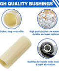 High quality nylon bushings for Heavy Duty Trailer Axle Shackle Bolt Kit For Tandem Axle Systems Three And One Eighth Inch Shackle Straps