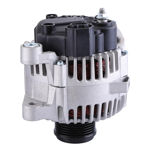 Plug And Play High Output 110A 12V Alternator For Hyundai Sonata 2010 2011 2012 2013 And Kia Optima 2011 2012 2013 2.4L L4 Replaces TG11C087 37300-2G150 11491 208-940 90-22-5641 Durable Easy Install