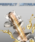 Kia Rio Soul 2012-2017 1.6L Engine Crankshaft Con Rods And Bearings Set with Thrust Plate Replacement Kit, polished detail