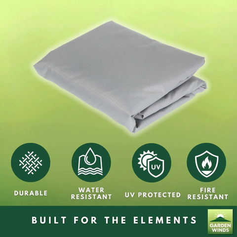 Reinforced RipLock 350 Replacement Canopy Top For Boulder Bridge Sandpointe Swing Models 10133-19-10018A SC-K-454PGS2 Slate Gray