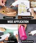Dope Little Mini Cordless Heat Gun For DIY Crafts And Embossing used for embossing, drying painting, sticker removal, shrink wrapping.