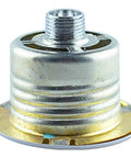 Concealed Pendent Fire Sprinkler Head With Slick Flush Mount Trim Plate DN15 R1 2 Thread K80 Flow Rating, metal design for ceiling installation.