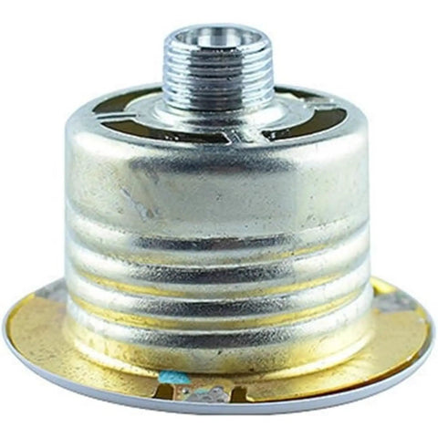 Concealed Pendent Fire Sprinkler Head With Slick Flush Mount Trim Plate DN15 R1 2 Thread K80 Flow Rating, metal design for ceiling installation.