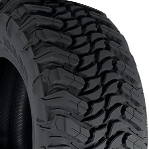 Mud Terrain Light Truck Tire LT315 75R16 E Rated 127 124S with Aggressive Sidewall Design close-up view