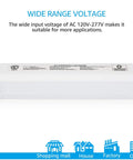 LED Emergency Driver 4W 120 to 277V AC Input With 3 to 60V DC Range For Recessed Downlights Panels and Troffers UL Listed Pack of 2