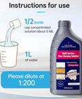 70.54 Fl Oz All Purpose Cleaner For Robot Vacuums And Mops With Low Foam Formula Boss Level Stain Removal Leaves Floors Instruction