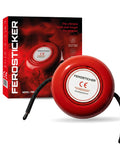 Automatic Fire Extinguisher Aerosol Suppression Canister For Cars And Shops Fast Heat Triggered Fire Shield No Electrical Hookup Needed Solid Fo Sho Protection in red with packaging.