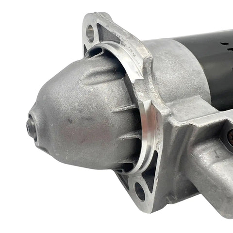 Close-up of ED0058402810-S Starter Motor For Kohler KDI Engines OEM Direct Replacement Plug And Play Starting Motor