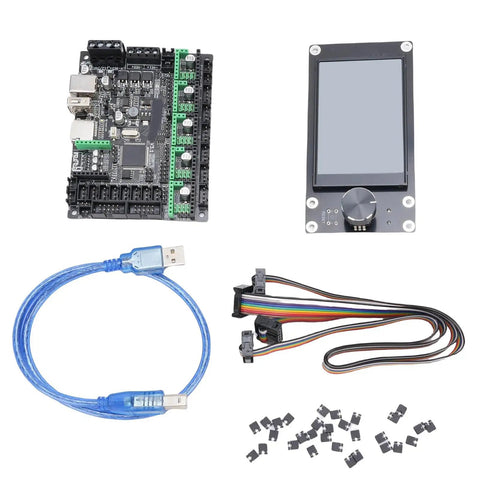 Level Up Your 3D Prints With This Lightning Fast 32 Bit STM32F407VET6 Control Board Boasting A Crisp 3.5 Inch Color Touchscreen And Easy Hookup Setup For Ender 3 V2 Pro Plus Klipper Support