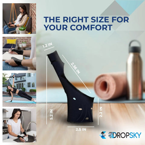 Black Thumb Brace 4 Pack Waterproof Splints With Gel Pad For Carpal Tunnel Arthritis And Trigger Finger Relief