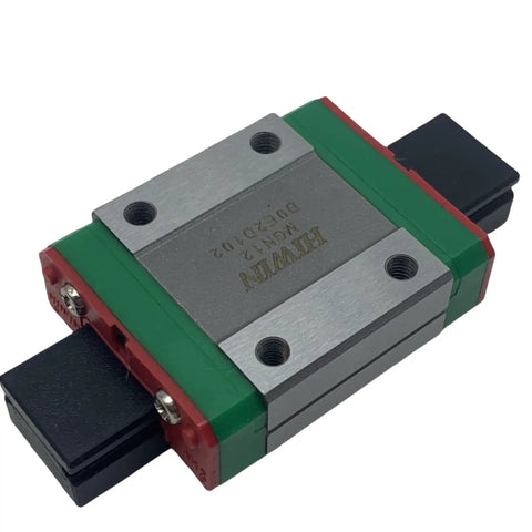 MGN12C Linear Guide Rail with Carriage and Slider for CNC Machines and 3D Printers, stainless steel, anti-corrosion block