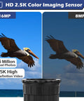 Comparison of 16 MP and 8 MP imaging with WiFi Eyepiece For Telescope And Microscope, HD 2K Image Amplifier.
