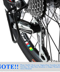 Close-up of Rear Derailleur RD TY21B 6 And 7 Speed Replacement for Mountain Bikes, showing hanger mount compatibility.