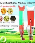 Handheld Seeder And Planter Tool For Home Garden Easy Transplanter For Seedlings Broadcast Peanuts And Soybeans Fertilizer Spreader