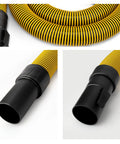 Beefy 7 Foot Vacuum Hose 1 7 8 Inch For Shop Vacs With Locking Tab Ultra Durable Yellow Accessory Fits DXV04T