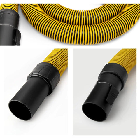 Beefy 7 Foot Vacuum Hose 1 7 8 Inch For Shop Vacs With Locking Tab Ultra Durable Yellow Accessory Fits DXV04T