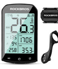 Wireless Dope Bike Computer With Speed Cadence Sensor for Cycling, Waterproof 2.9 Inch LCD Screen, with mount and sensor