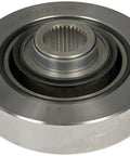 Heavy Duty Cast Iron Rear Differential Pinion Flange Direct Bolt On Replacement For Select Chevy And GMC Trucks, close-up view.