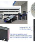 IP67 Waterproof Retro Reflective Photoelectric Beam Sensor Kit with protective cover and reflector for gate security