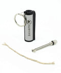 Permanent Fire Starter 5 Pack, Waterproof Metal Keychain Lighter For Camping Stoves Grills And Emergencies, Unlimited Strikes Anywhere