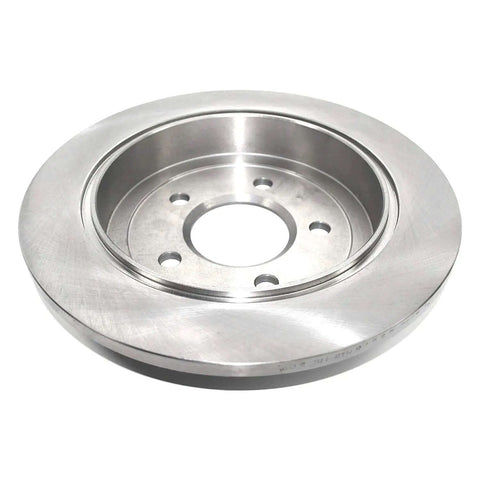 Rear Solid Disc Brake Rotor with Forged Flange for Precise Fit and ABS Signaling, multi lip seals, induction hardened raceways
