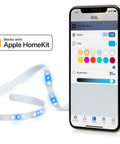 Smart LED Light Strip With Full Color Spectrum And White 1800 Lumens Adaptive Lighting Works With Siri And HomeKit On iPhone