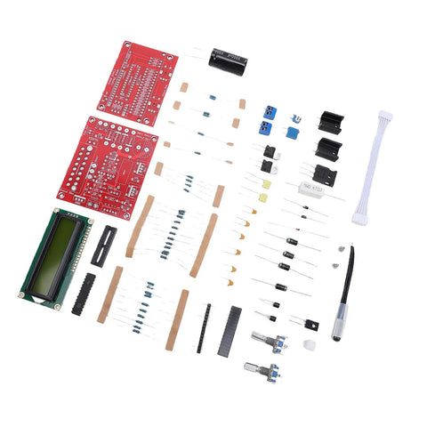 Adjustable DC Power Supply DIY Kit With LCD Display And Short Circuit Protection, Variable Output From 0.01 To 2 Amps, Linear Regulation For Minimal Ripple, Tinker Friendly Pro Grade Tool For Industrial Pros And Automotive Hobbyists, parts kit