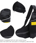 Heavy Duty Diving Oxygen Cylinder Bag With Quick Dry Fabric Reflective Strips For Night Safety Waterproof Tank Carrier Case