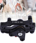 Trail Ready Universal Mechanical Disc Brake Kit For Front And Rear Electric Bikes Fits BB8 F180 R160 shown in detail