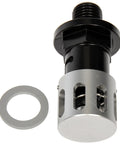 Twist Drain Oil Plug Solution For Select Models, No Wrench Needed, Tool Free Oil Change Adapter shown with O-ring