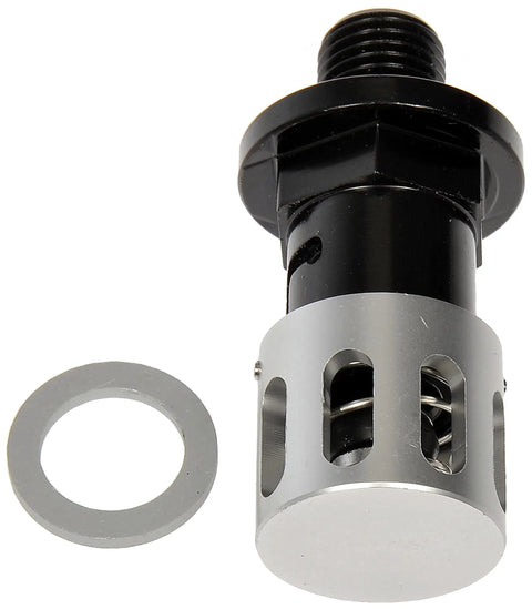 Twist Drain Oil Plug Solution For Select Models, No Wrench Needed, Tool Free Oil Change Adapter shown with O-ring