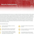 Security subscriptions overview for Straight Up Heavy Duty FortiGate 601F Next Gen Network Firewall Appliance with detailed features.